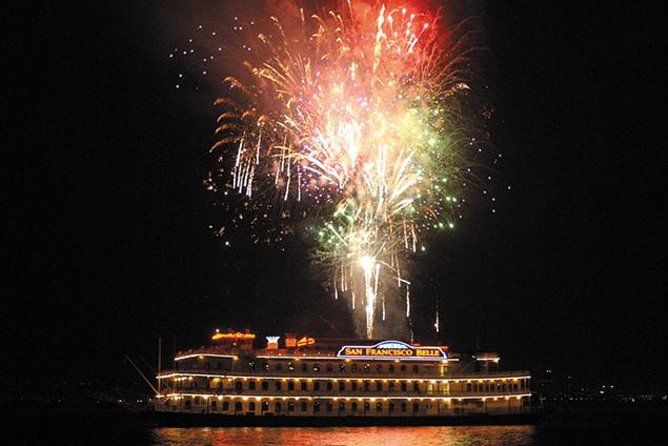 New Year's Eve Plated Dinner Cruise on San Francisco Bay - Arriving at Pier 3 for the 9 pm Departure