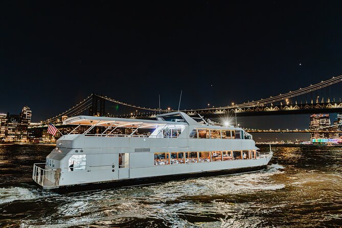 New York City Dinner Cruise with Live Music - Three hours on New York Harbor