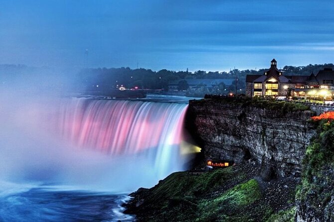 Niagara Falls Premium Night Tour: Fireworks Boat Cruise & Dinner - Inside the Illumination Tower