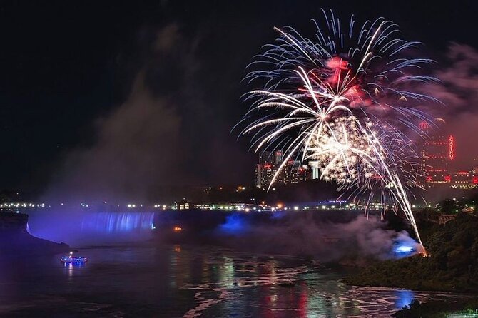 Niagara Falls Premium Night Tour: Fireworks Boat Cruise & Dinner - Weather, cancellation, and practical planning
