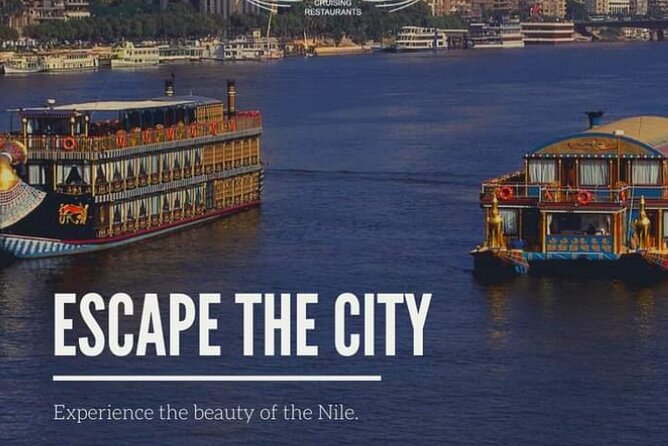 Nile Dinner Cruise 5 stars with show and belly dancer - What the two-hour itinerary includes