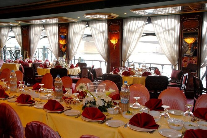 Nile Dinner Cruise on Nile Maxim the Most Luxurious Cruising Restaurant in Cairo - Dinner: attractive in theory, but confirm the format