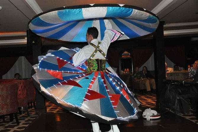 Nile Maxim Dinner Cruise In Cairo - Tannura and Belly Dancer-Oriental Show show - Egyptian buffet dinner and what it adds