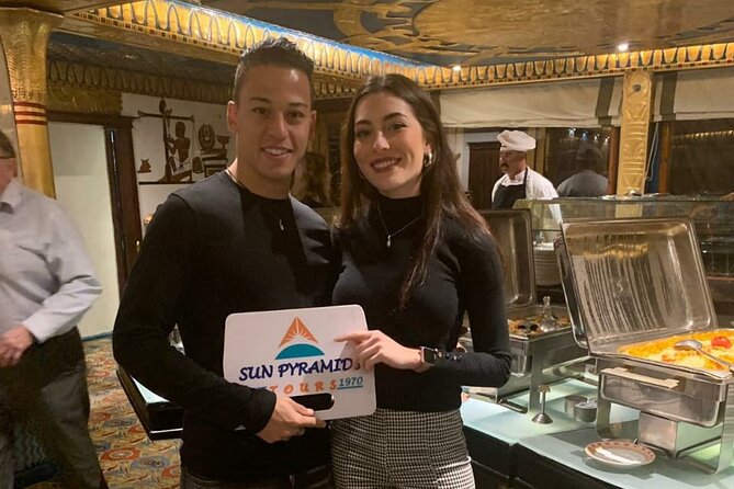 Nile Pharaoh Dinner Cruise Cairo - Buffet dinner with Egyptian and international dishes