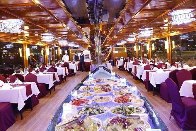Nile River Dinner Cruise on a Yacht with Open Buffet - The buffet: plenty of choice, mixed execution