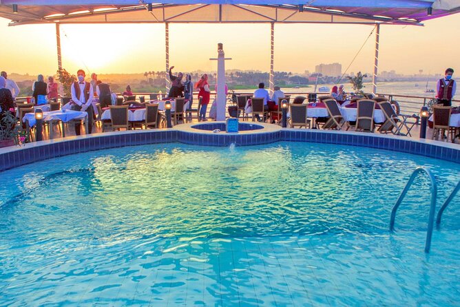 Nile River Dinner Cruise With Open Buffet in Cairo - Boarding the two-hour Nile dinner cruise