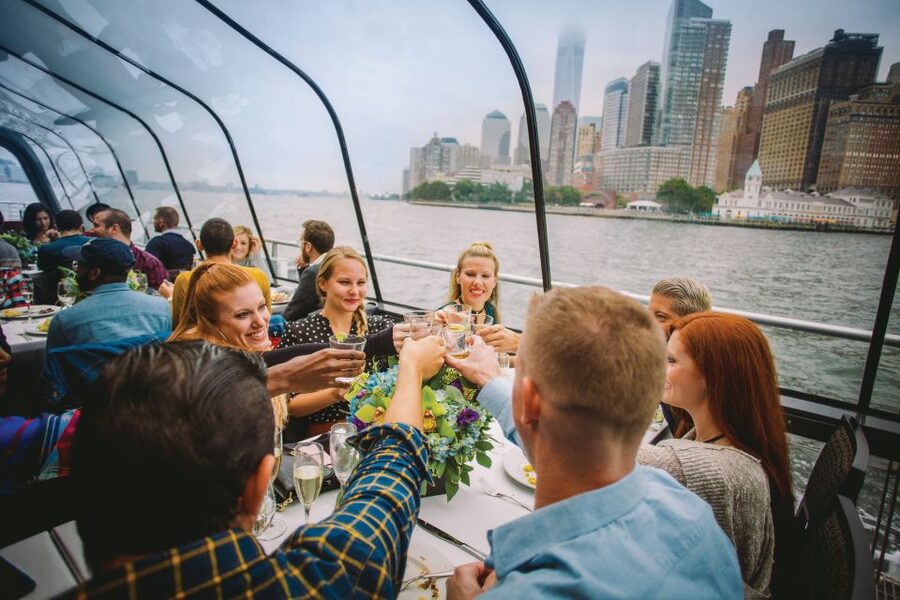 NYC: Thanksgiving Gourmet Lunch or Dinner Harbor Cruise - Who will enjoy this most?