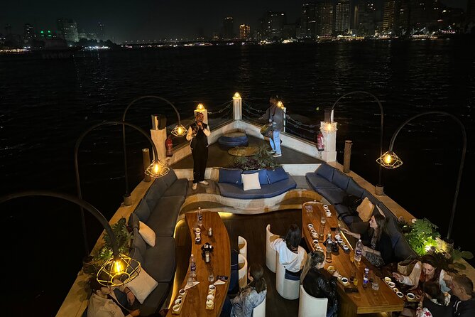 Open Air Nile Dinner Cruise with Sunset or Night Vibes - Sunset or late night on the Nile