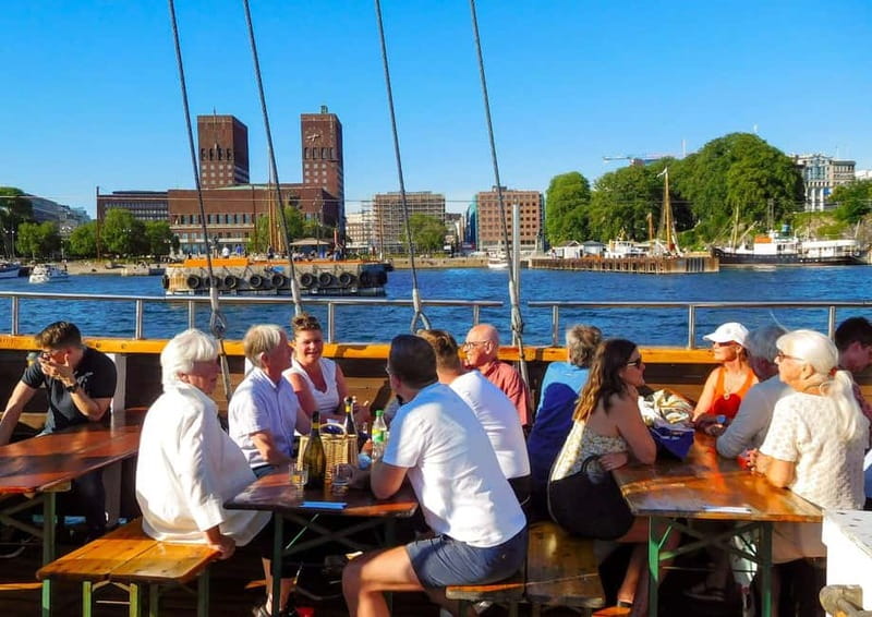 Oslo: Oslofjord Fjord-Style Dinner Cruise - Outdoor seating, blankets, and the sound of the water