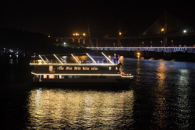 Paradise Dinner Cruise - Setting off below the Mandovi Bridges at 8:30 p.m.