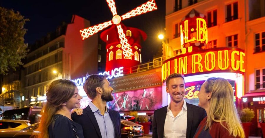 Paris: Eiffel Tower, Dinner Cruise and Moulin Rouge Show - Dinner and city lights on the Seine