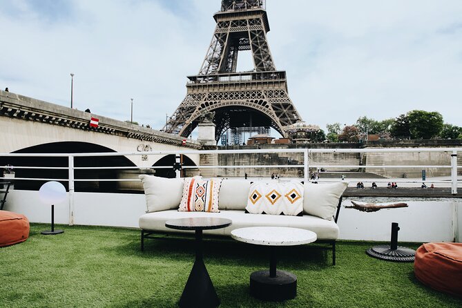 Paris Theo Boat Seine River Italian Trattoria Style Dinner Cruise - Alexander III Bridge and the return route