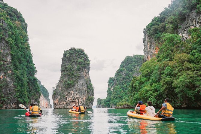 Phang Nga Bay Sunset Cruise Dinner with Sea Canoe and Loy Krathong from Phuket - Boarding the big boat at 2:30 pm