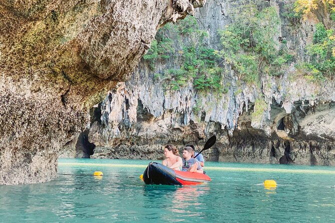Phang Nga Bay Sunset Cruise Dinner with Sea Canoe and Loy Krathong from Phuket - Canoeing around Hong Island at 3:30 pm