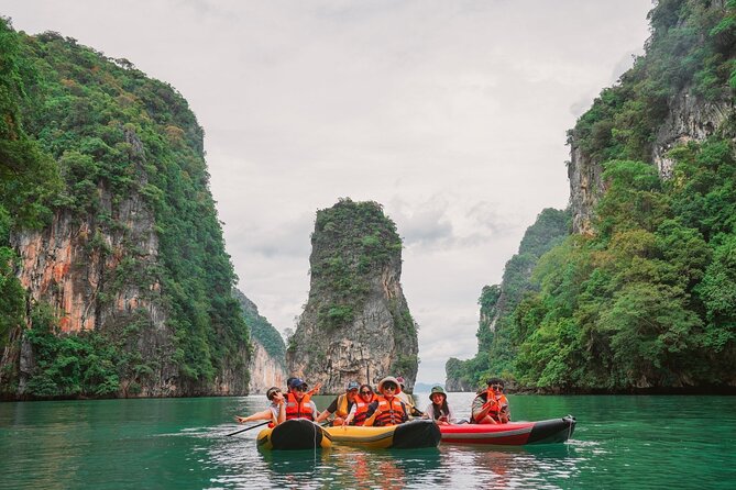Phang Nga Bay Sunset Cruise Dinner with Sea Canoe and Loy Krathong from Phuket - Starting at Ao Por Pier at 2 pm