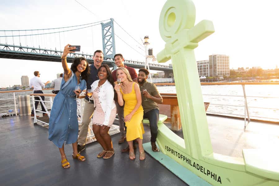 Philadelphia: Buffet Brunch, Lunch, or Dinner Cruise - Two to two and a half hours on the Delaware