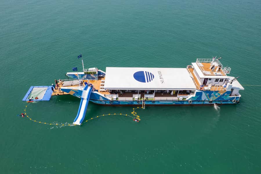 Phuket: Phang Nga Bay Lunch and Dinner Sunset Party Cruise - Panak Island gives you a proper water break