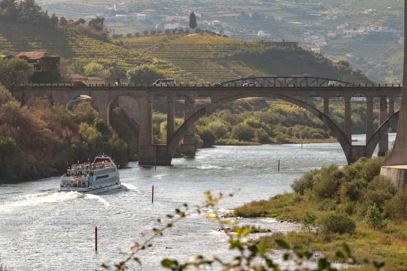 Porto: Cruise with Dinner & Live Music - Porto after dark from the Douro