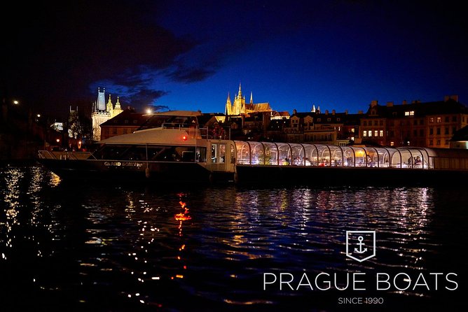 Prague Boats 3-hours Crystal Dinner Cruise - Key points to know before booking