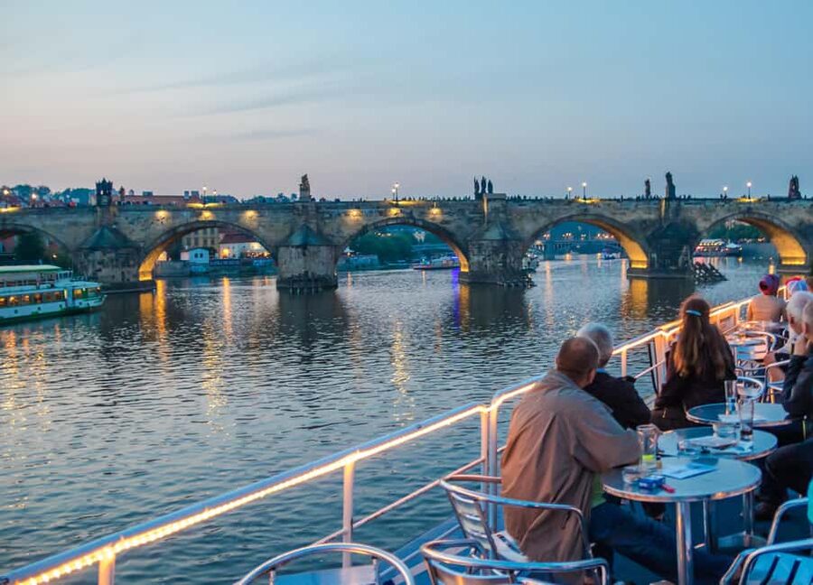 Prague: Dinner Cruise with Hotel Pickup and Drop-off - Hotel pickup makes the evening simple