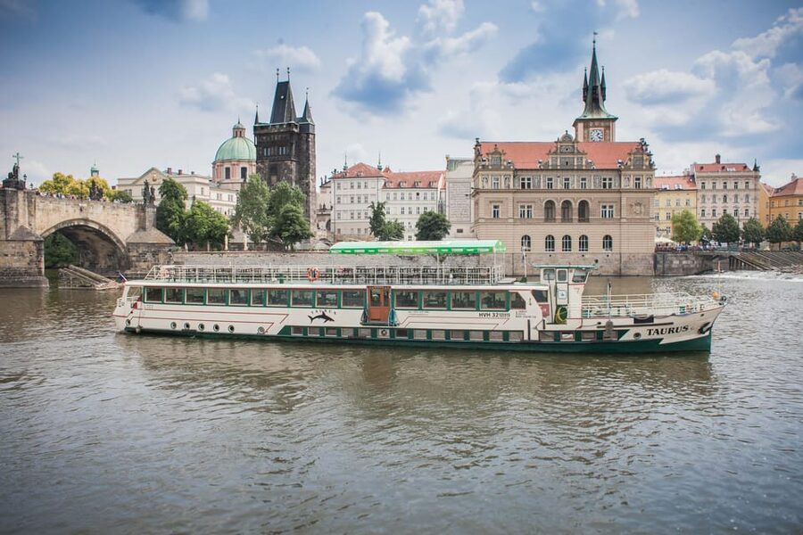 Prague: Vltava River Evening Dinner Cruise - The buffet: useful, filling, but not a special-occasion feast