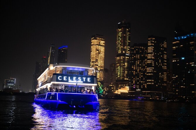 Premium Celeste Dinner Cruise on Dubai Creek with Heritage Views. - Key points to know before you book