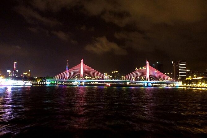 Private Guangzhou Night Tour Pearl River Cruise & Dim-Sum Dinner - Canton Tower Wharf brings the route back to the river