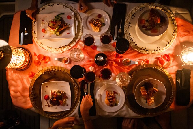 Private Luxury Sunset Dinner Cruise – 51' Leopard Yacht in Cancun - Premium drinks throughout the evening