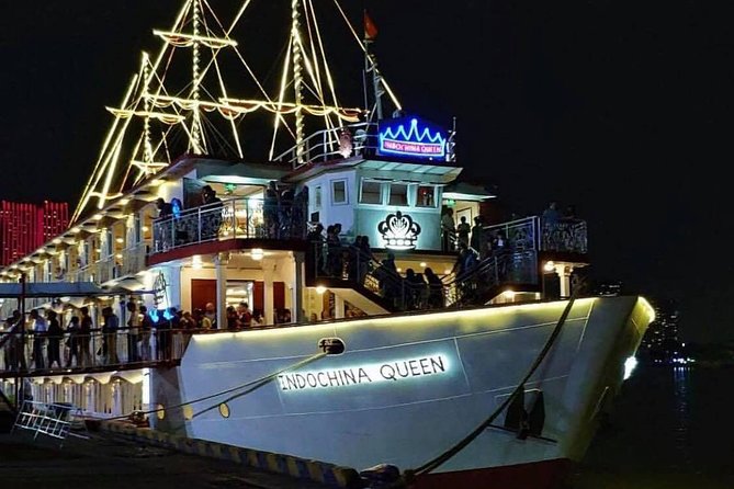Private Saigon by night at Bitexco & Dinner Cruise - Dinner Aboard the Saigon River