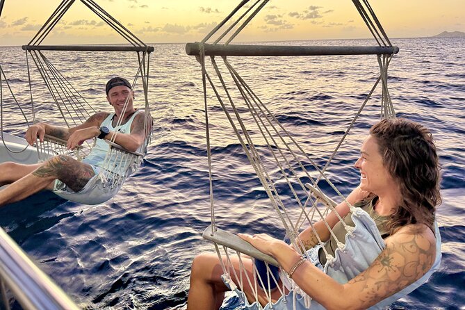 Private Sunset Dinner Cruise in Bonaire w/ Sailing & Snorkeling - Boarding at Harbour Village Marina