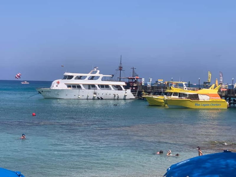 Protaras: 80s and 90s Sunset Cruise with Cypriot Dinner & DJ - The Protaras coastline and Cape Greco views