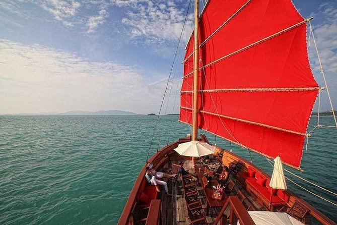 Red Baron : A Sunset Dinner Cruise from Koh Samui with Return Transfer - Sunset over the Gulf of Thailand