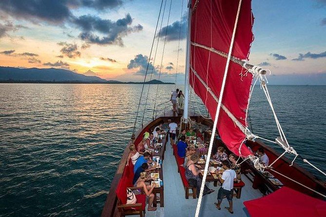 Red Baron : A Sunset Dinner Cruise from Koh Samui with Return Transfer - A Thai buffet served during the golden hour