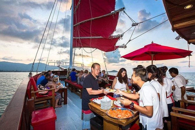 Red Baron : A Sunset Dinner Cruise from Koh Samui with Return Transfer - What the boat facilities mean for your evening