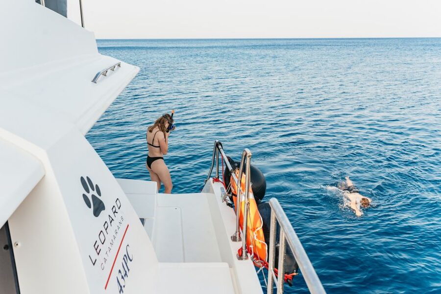 Rhodes: Sunset Catamaran Cruise with Dinner Buffet & Drinks - What $58 Buys You
