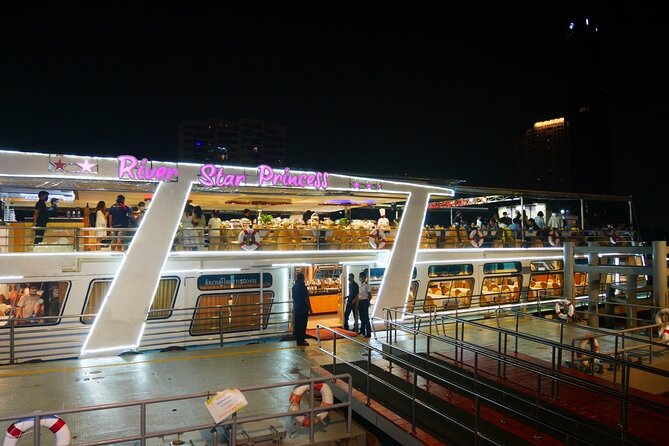 River Star Princess Dinner Cruise: Bangkok Chao Phraya River - Phra Pin-klao Bridge and the first river views