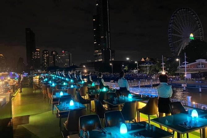 Royal Princess Dinner Cruise: Bangkok Chao Phraya River - Music, cabaret, and the evening mood