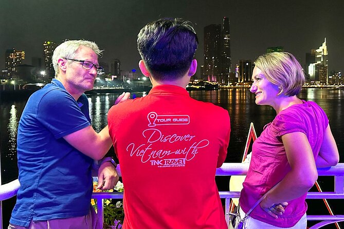 Saigon Evening: Water Puppet Show & Dinner Cruise Experience - Guides, transport, and the District 1 pickup