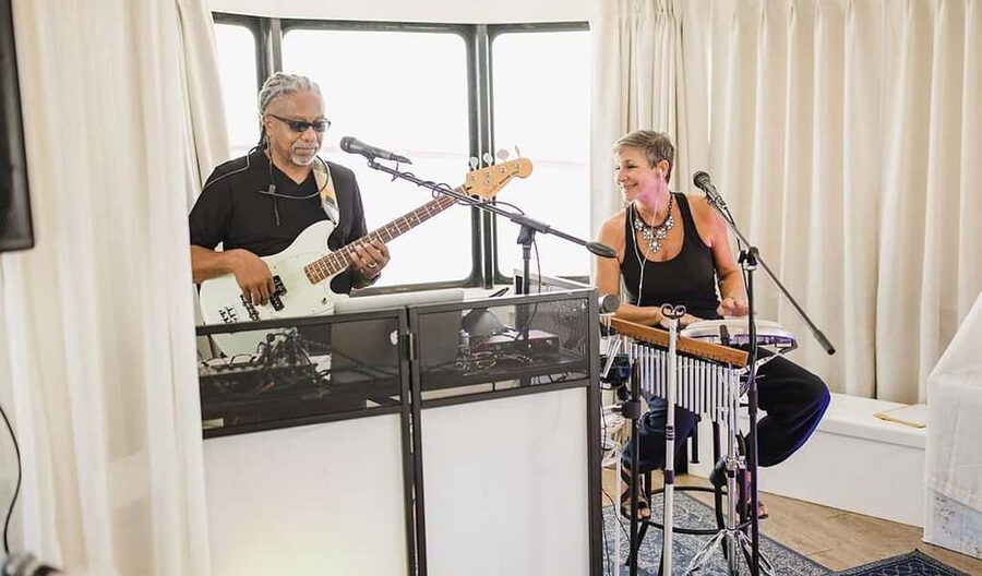 Sandestin: Sunset Dinner Cruise with Live Music - The Solaris setting at Baytowne Marina