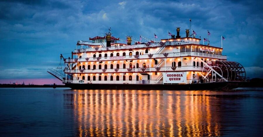 Savannah: Buffet Dinner Cruise with Live Entertainment - The Southern buffet: what you are likely to find