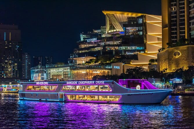 Scenic Bangkok Unicorn Dinner Cruise on Chao Phraya River - Live music, birthdays, and the onboard mood