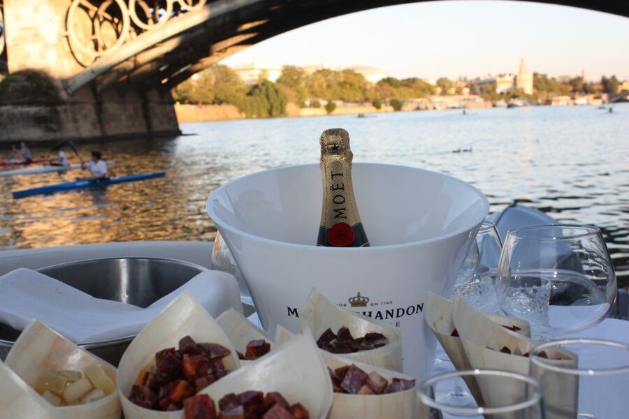 Seville: Private Boat Tour with Paella Lunch and Drinks - Where the route succeeds, and where it does not
