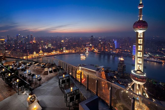 Shanghai Authentic Dinner and Night River Cruise with Rooftop Bar Hopping Option - The Huangpu River at Night, Around 50 Minutes on the Water
