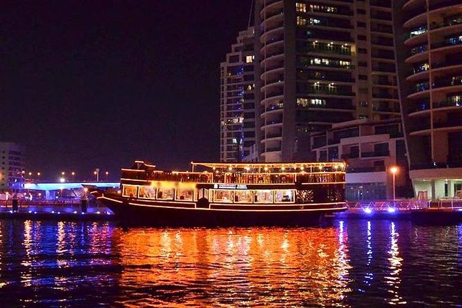 Sightseeing Dhow Cruise Dinner - A Traditional Dhow Sets the Tone