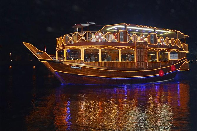 Sightseeing Romantic Dhow Cruise Dinner - Boarding a traditional wooden dhow