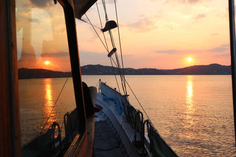 Skiathos: Boat Cruise with Dinner & Sunset Viewing - Starting at Artemida and settling into the day