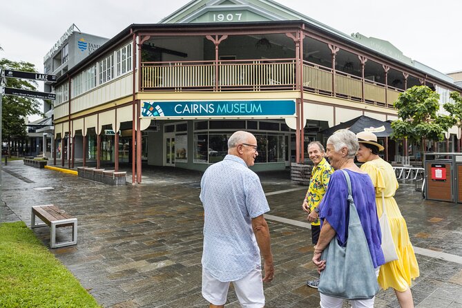 Small-Group Afternoon Cairns City Tour with Harbour Dinner Cruise - Afternoon tea in the city