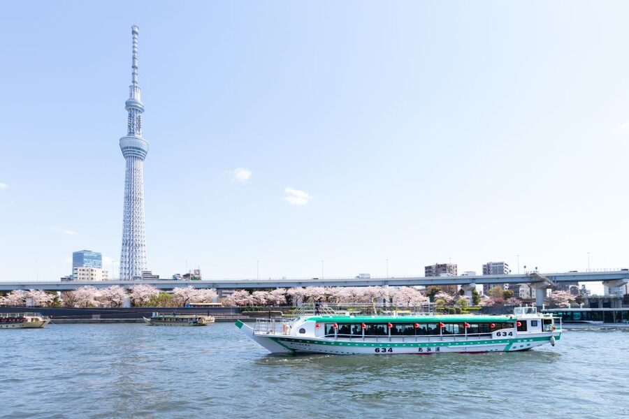 Sumida River: Japanese Traditional Yakatabune Dinner Cruise - Along the Sumida River Toward Tokyo Bay