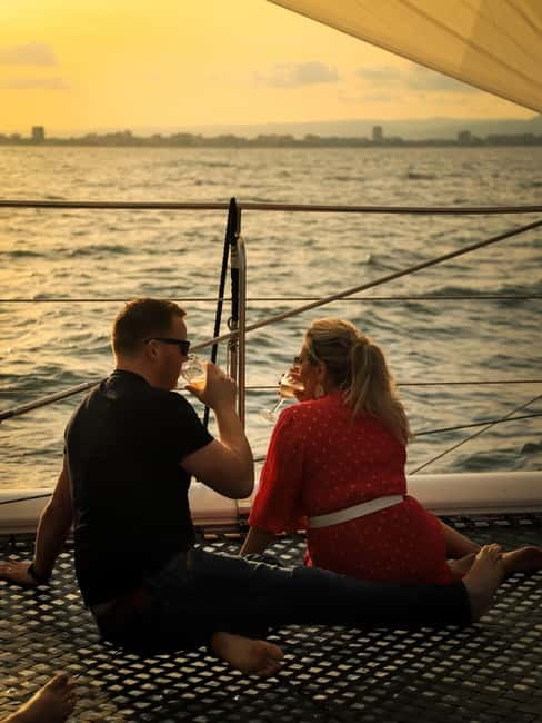 Sunny Beach: Sunset Catamaran Cruise with Dinner & Prosecco - Key points to know before booking