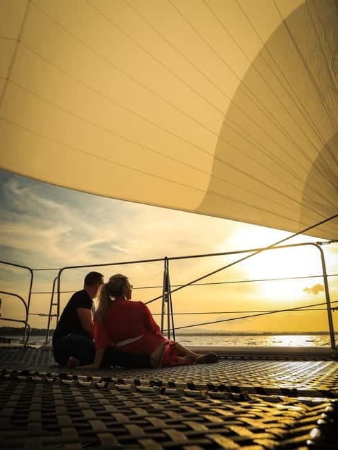 Sunny Beach: Sunset Catamaran Cruise with Dinner & Prosecco - Why this evening cruise works so well